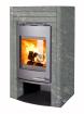 Kaminofen Thermopower Speicherofen mit Naturstein Dorfer grün Leistung 9 kW